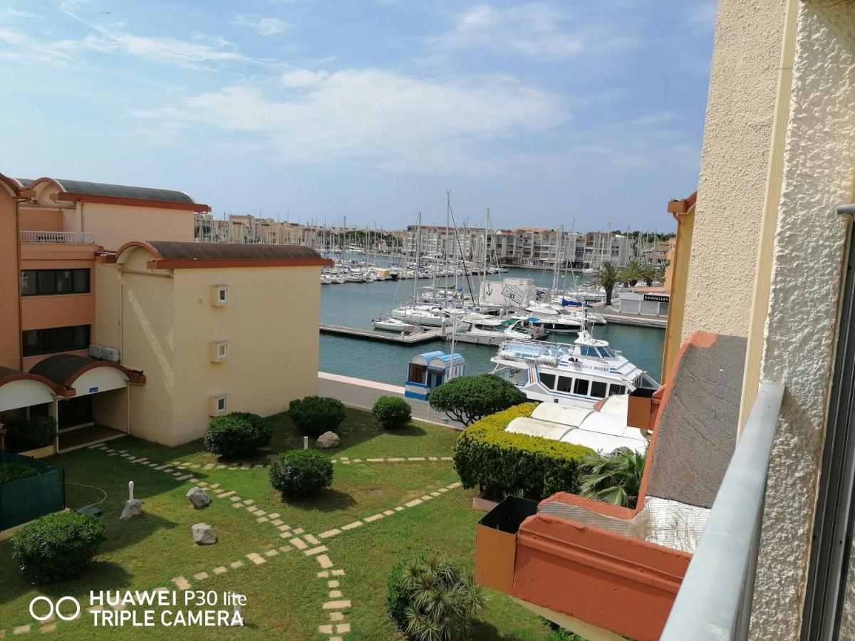 Ferienwohnung Sur Le Port, Studio Avec Vue Sur La Marina Gruissan Exterior foto